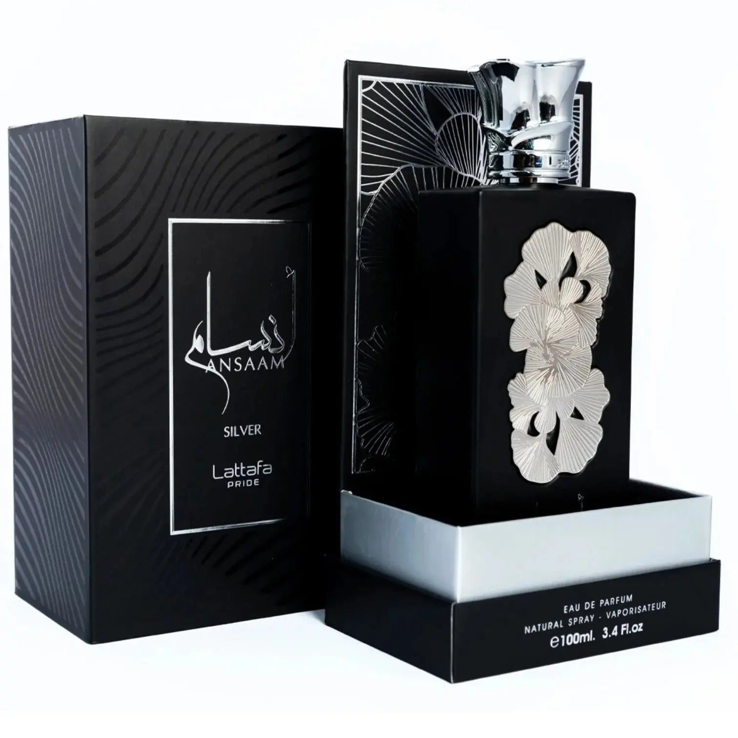 Ansaam Silver Lattafa EDP 100ML Unisex
