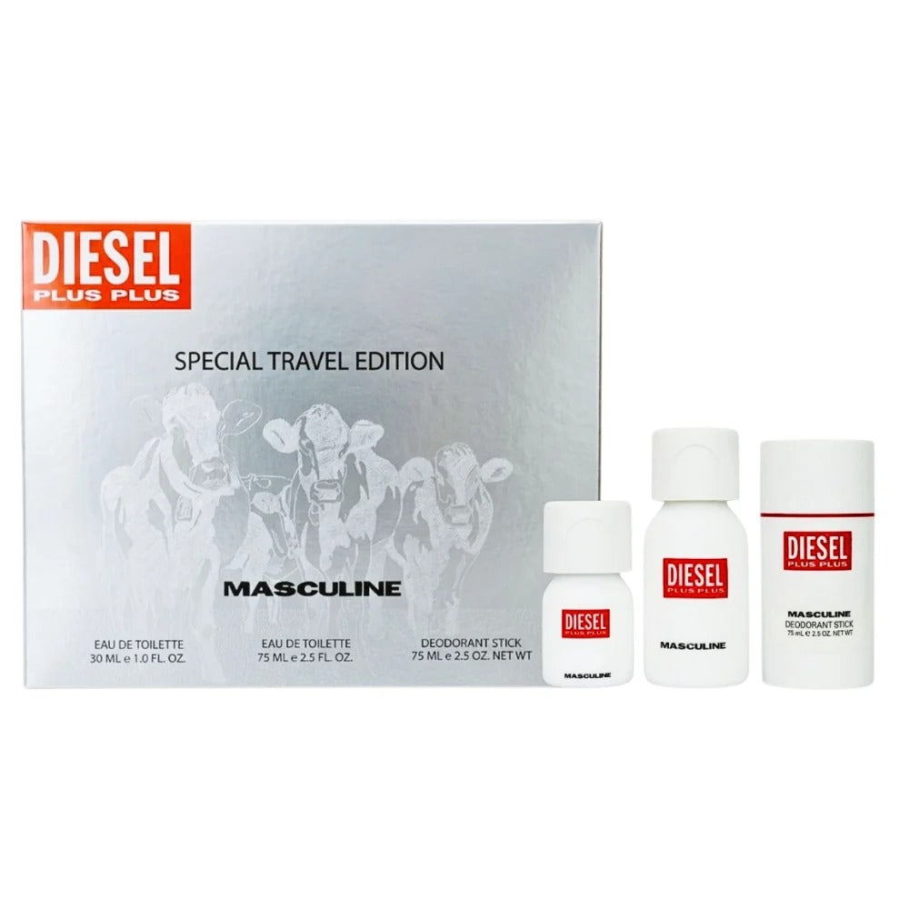 Set Diesel Special Travel Edition Masculine 3 Piezas