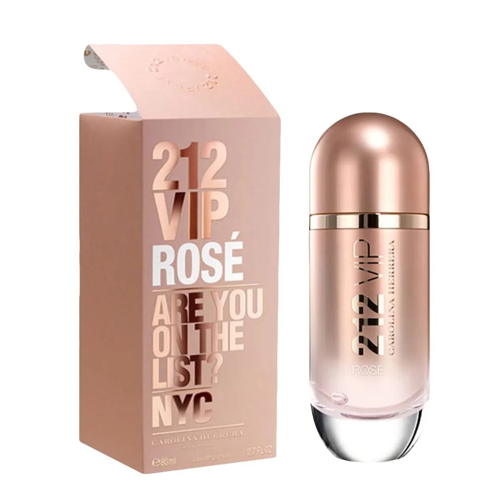 Carolina Herrera 212 Vip Rose Are you on the list? NYC 80ml EDP W