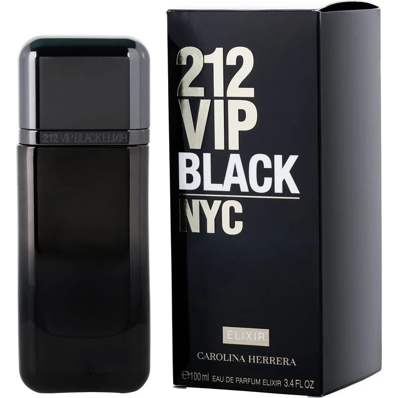 Carolina Herrera 212 VIP Black Elixir EDP (M) / 100 ml